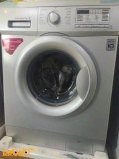 LG Front Load Washing Machine - 7Kg - 1000rpm - Silver - FH0B8QDP5