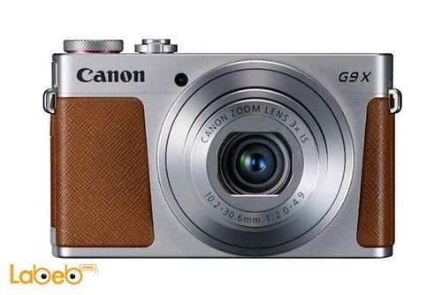 Canon PowerShot G9X - 20.2MP Digital Camera - Zoom x3 - Silver