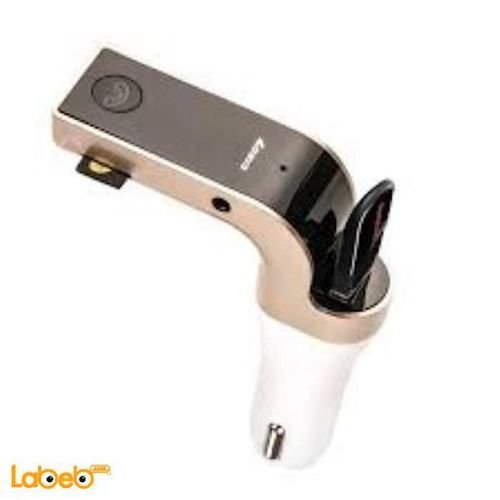 CARG7 Bluetooth Car charger - 12V - USB - Black & Gold