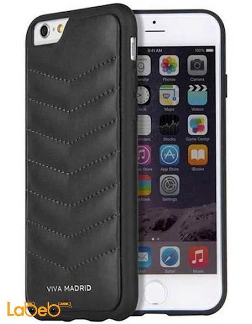 Viva madrid case - for iPhone 6/6Plus smartphone - Black color