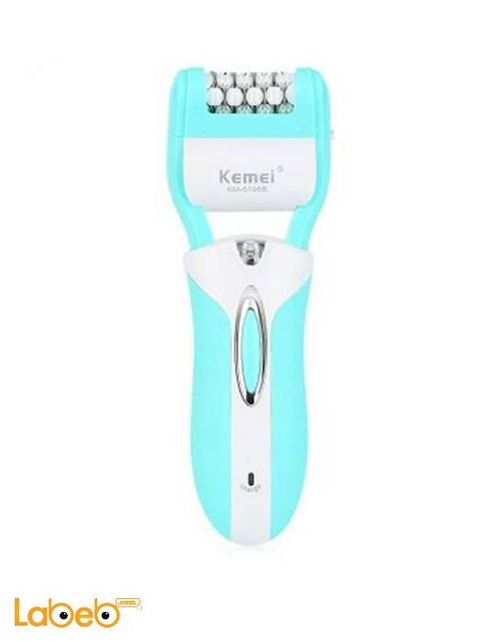 ماكينة ازالة الشعر Kemei - حلاقة وازالة الجلد الميت - موديل KM-6198B