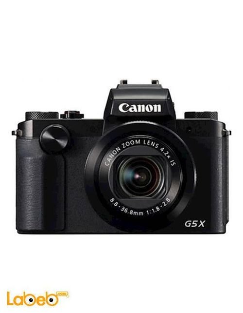 كاميرا كانون الرقمية - حجم 3 بوصة - لون أسود - موديل PowerShot G5X