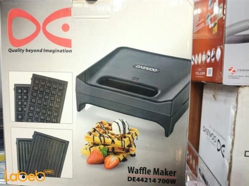 Daewoo Waffle maker - 700W - non stick plates - DE44214