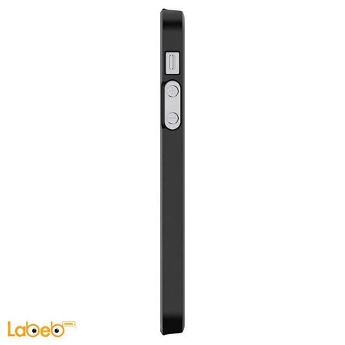 Spigen Mobile Cover - For iPhone 5/5S - Black color - Slim fit
