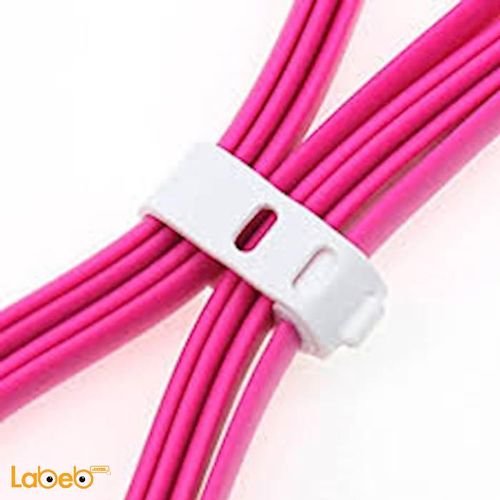 Vojo Cable charger - Magnetic - 1.2m - Pink - Samsung devices