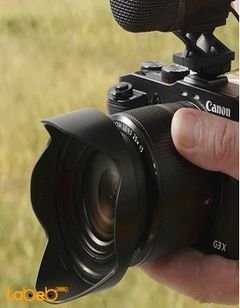 كاميرا كانون الرقمية - حجم 3 بوصة - لون أسود - موديل PowerShot G3X