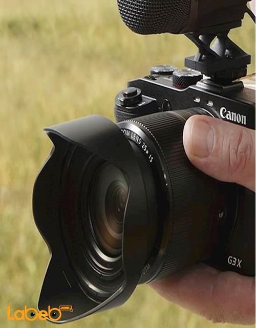 كاميرا كانون الرقمية - حجم 3 بوصة - لون أسود - موديل PowerShot G3X