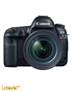 Canon EOS 5D Mark IV Kit 24-70 f/4L - 30.4MP Digital Camera - Black
