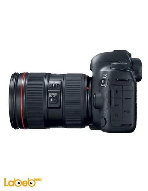 Canon EOS 5D Mark IV Kit 24-105 f/4L II - 30.4MP Digital Camera -Black