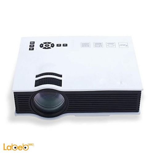 Home Cinema LED Projector - 800x480P - 1.2-3.8m Distance - UC40