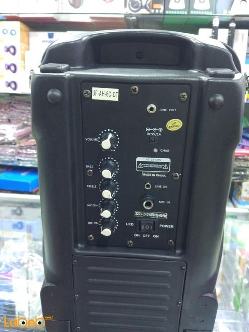 Ailiang Portable speaker - Bag design - USB - Black - AH-6C-DT
