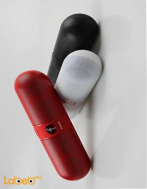 Fivestar Mini Bluetooth Speaker - USB - FM Radio - White - F-808