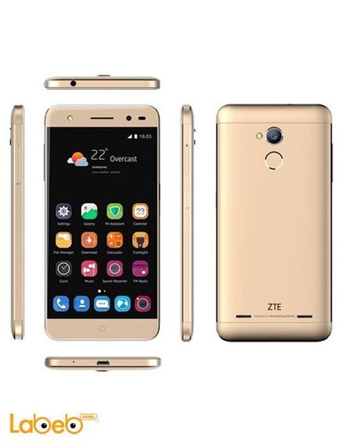 ZTE BLADE V7 LITE Smartphone - 16GB - 5inch - 4G - Gold color