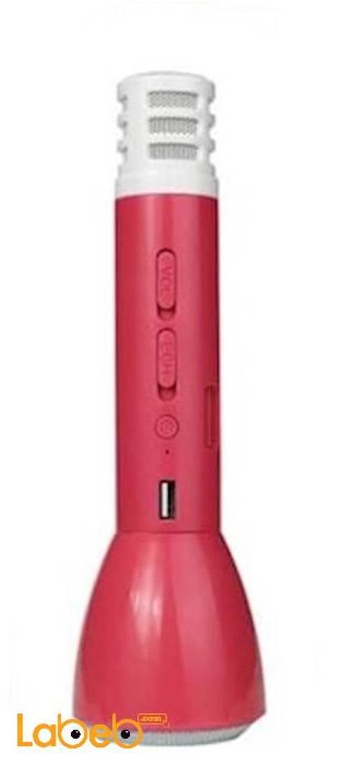 Magic karaoke - 20Watt - Bluetooth - Pink color - K-088I model