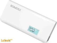 بطارية محمولة Romoss - سعة 10400mAh - لون أبيض - موديل PH50