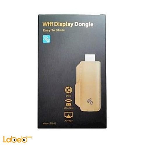 WiFi display dongole - Full HD 1080P - Gold - TS-02 model
