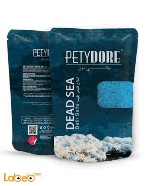 Petydore Dead Sea Natural Bath Salts - 250Gram - Many types
