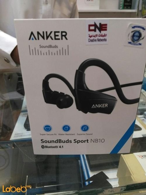 ANKER SoundBuds Sport NB10 - Bluetooth 4.1 - Black Color - NB10 Model