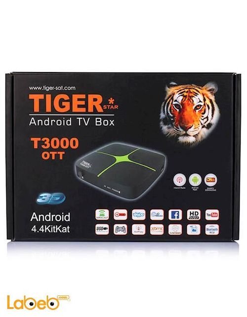 Tiger Android Satr Satellite Receiver - Full HD - 3D - T3000 OTT