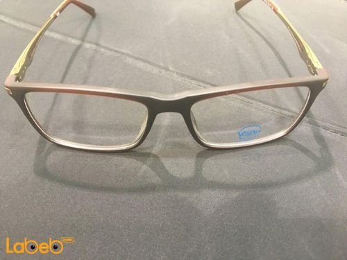 Vegan eyeglasses - Grey color frame - transparent lenses