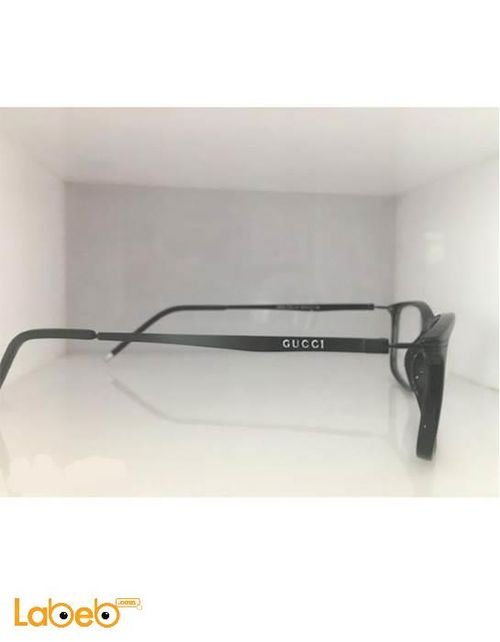 Copy Gucci eyeglasses - Black frame - transparent lenses