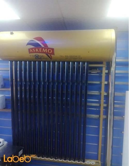Askemo Solar Heating Systems - 20 tube - Gold - Chinese industry