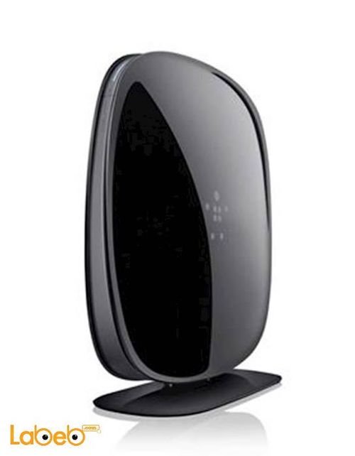 BELKIN Wireless Router - Dual-Band - Black Colour - N600 DB Model