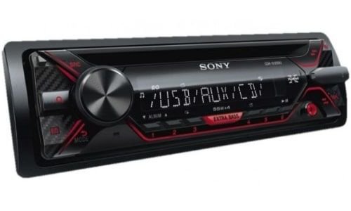 Sony 4 Channels CD Receiver & Player, Black