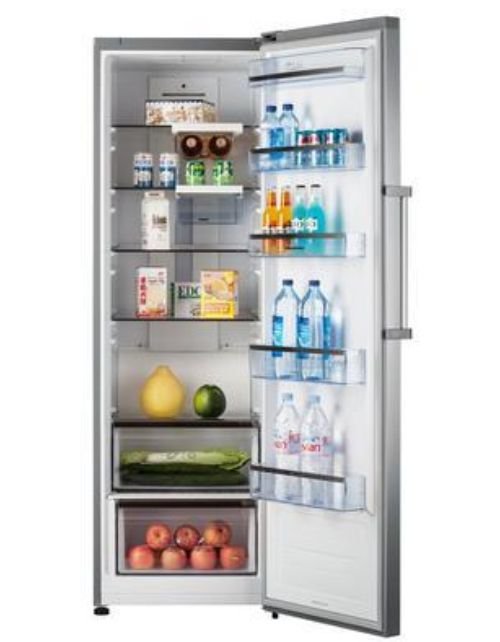 Hisense Single Door Refrigerator, 17 Feet, Stainless Steel