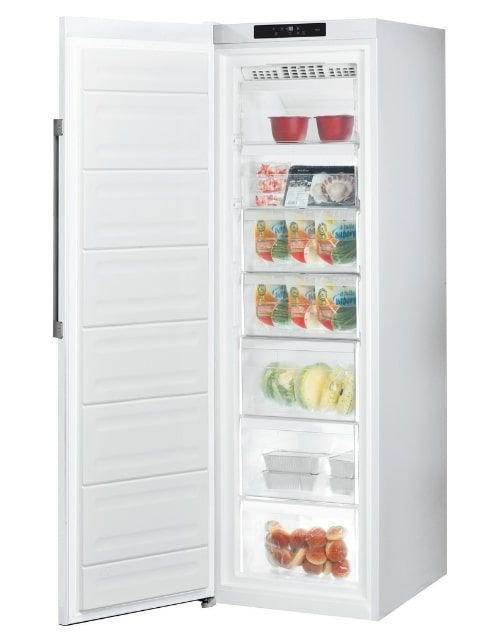 Ariston Upright Freezer, 10 Cubic Feet, White