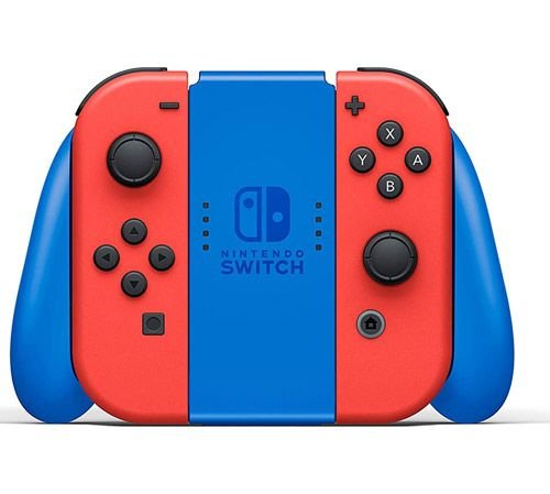 Nintendo Switch for Game, 2 Controllers, 32GB, Red and Blue Mario Edition