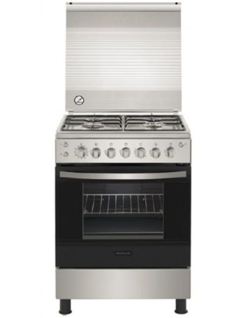 Frigidaire Gas Cooker & Oven, 4 Burners, 60 x 60 cm, Stainless Steel