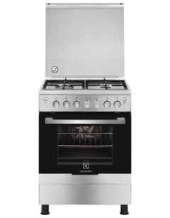 Electrolux Oven and Gas Cooker, 60 x 60 cm, Stainless Steel