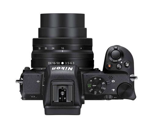 Nikon Z50 Digital Camera, With 16-50mm Lens, 4K Recording, Black