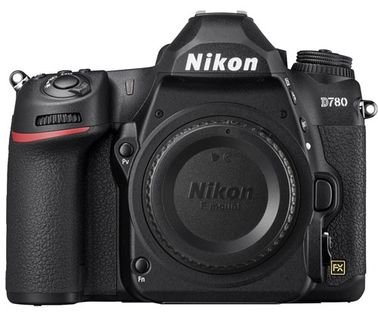 Nikon D780 DLSR, Body Only, 24.5 MP, 4k Recording, Black