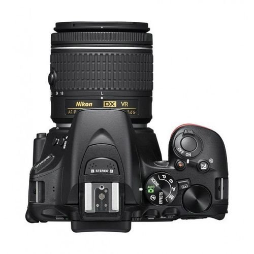 كاميرا نيكون D5600، مع عدسة 18-55 ملم، دقة 24.2 ميجابكسل، أسود