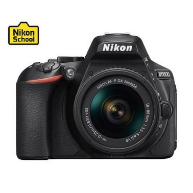 كاميرا نيكون D5600، مع عدسة 18-55 ملم، دقة 24.2 ميجابكسل، أسود كاميرا نيكون D5600، مع عدسة 18-55 ملم، دقة 24.2 ميجابكسل، أسود