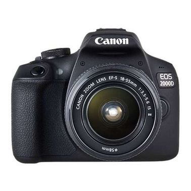 Canon EOS 2000D, With 18-55mm Lens, WiFi, Black