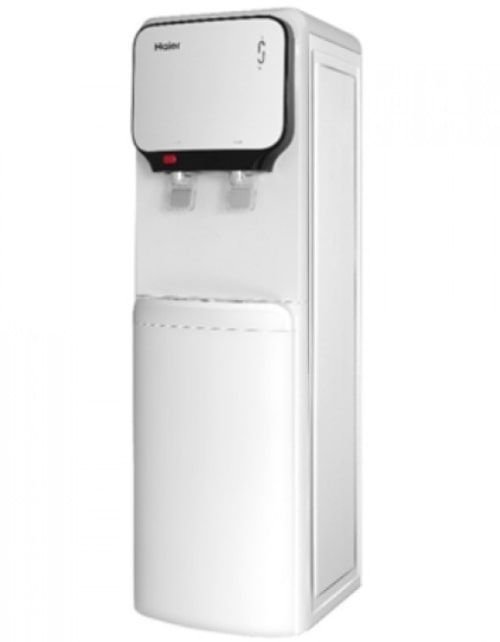 Haier Water Dispenser With Refrigerator, Hot/Cold Two Taps, White