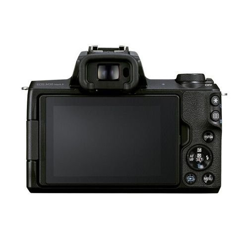 كاميرا رقمية كانون EOS M50 Mark II، مع عدسة 15-45 ملم، دقة 24.1MP، أسود