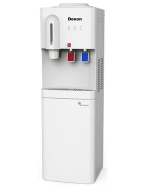 DEXON water cooler, 2 taps, hot/cold, white