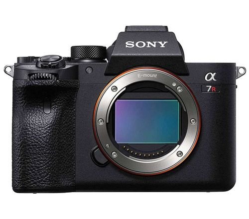 كاميرا رقمية سوني Alpha A7R IV، بدون عدسة، دقة 61MP، وايفاي، أسود