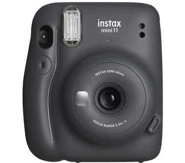 Fujifilm Instax Mini 11 Instant Camera, Grey Color