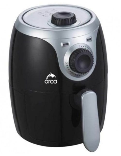 Orca Air Fryer Without Oil, 2 Liters, 1000 Watts, Black