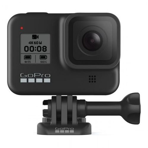 GoPro Hero8 Action Camera, 12MP, 4K Recording, Black