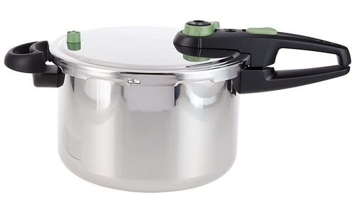 Pressure cooker from Tefal, 8 liters, stainless steel
