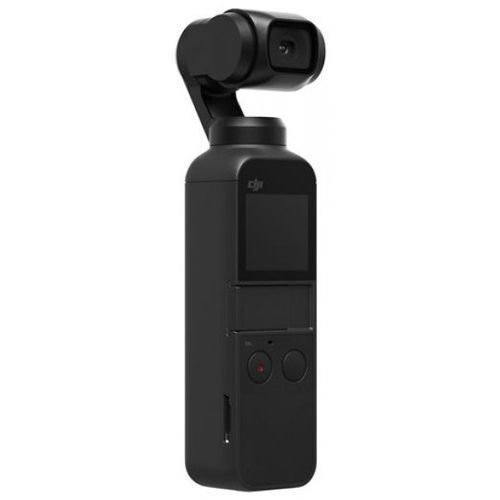 كاميرا الحركة DJI Osmo Pocket، تصوير 4K، دقة 12MP، أسود