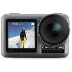 كاميرا الحركة DJI Osmo Action، دقة 12MP، تصوير 4K، أسود