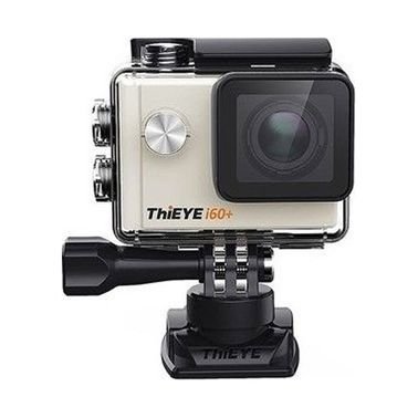 ThiEYE i60+ Action Camera, 4k Recording, Water Resistant, Silver