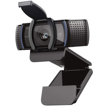 كاميرا ويب لوجيتك C290S Pro، دقة 1080p، تركيز تلقائي، أسود